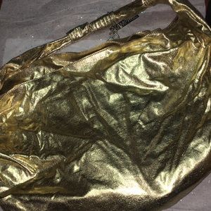 Rampage Women’s Gold Large Hobo Bag